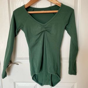 Arq Paloma Leo Bodysuit - Forest Green